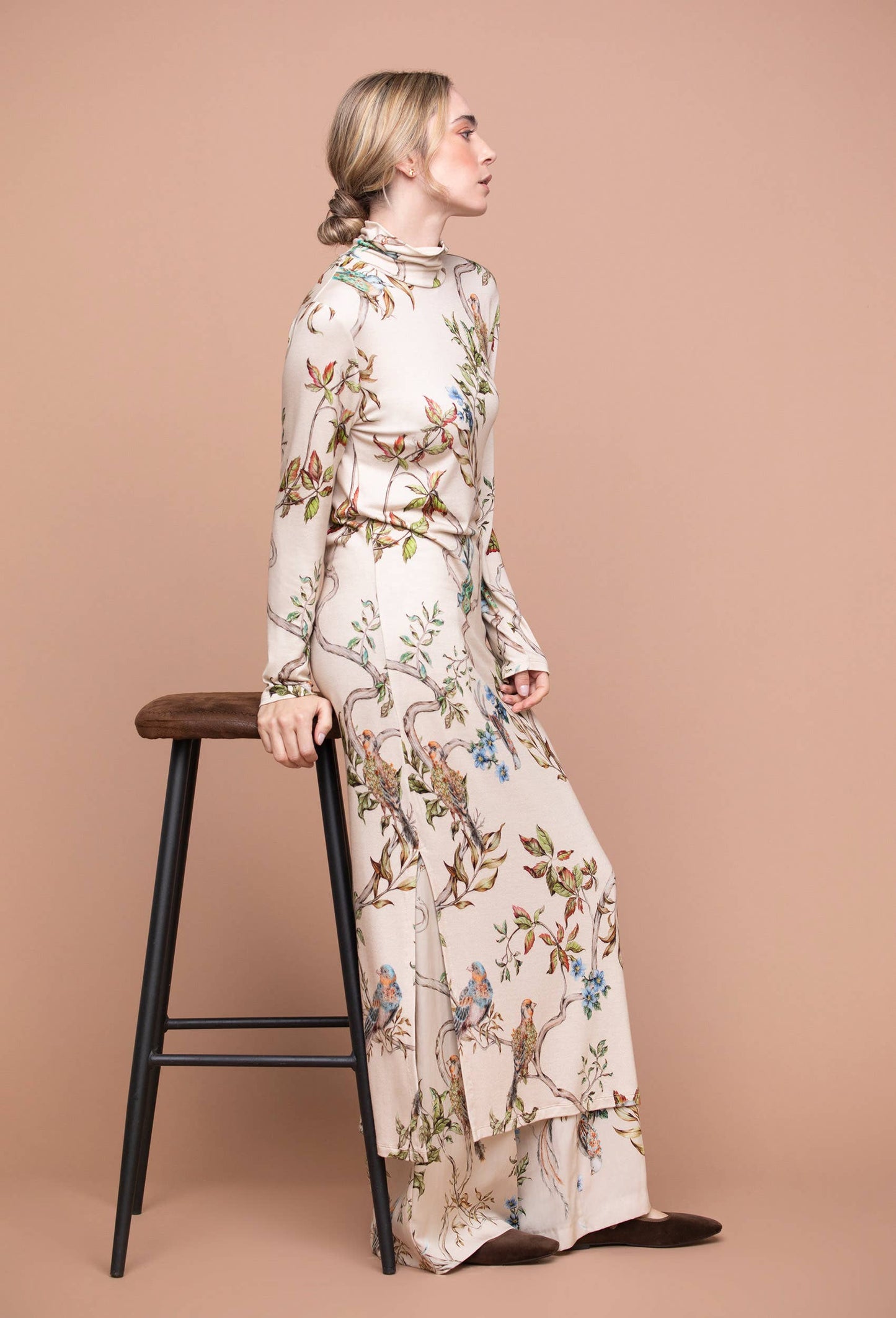 TURTLENECK DRESS BIRDIE