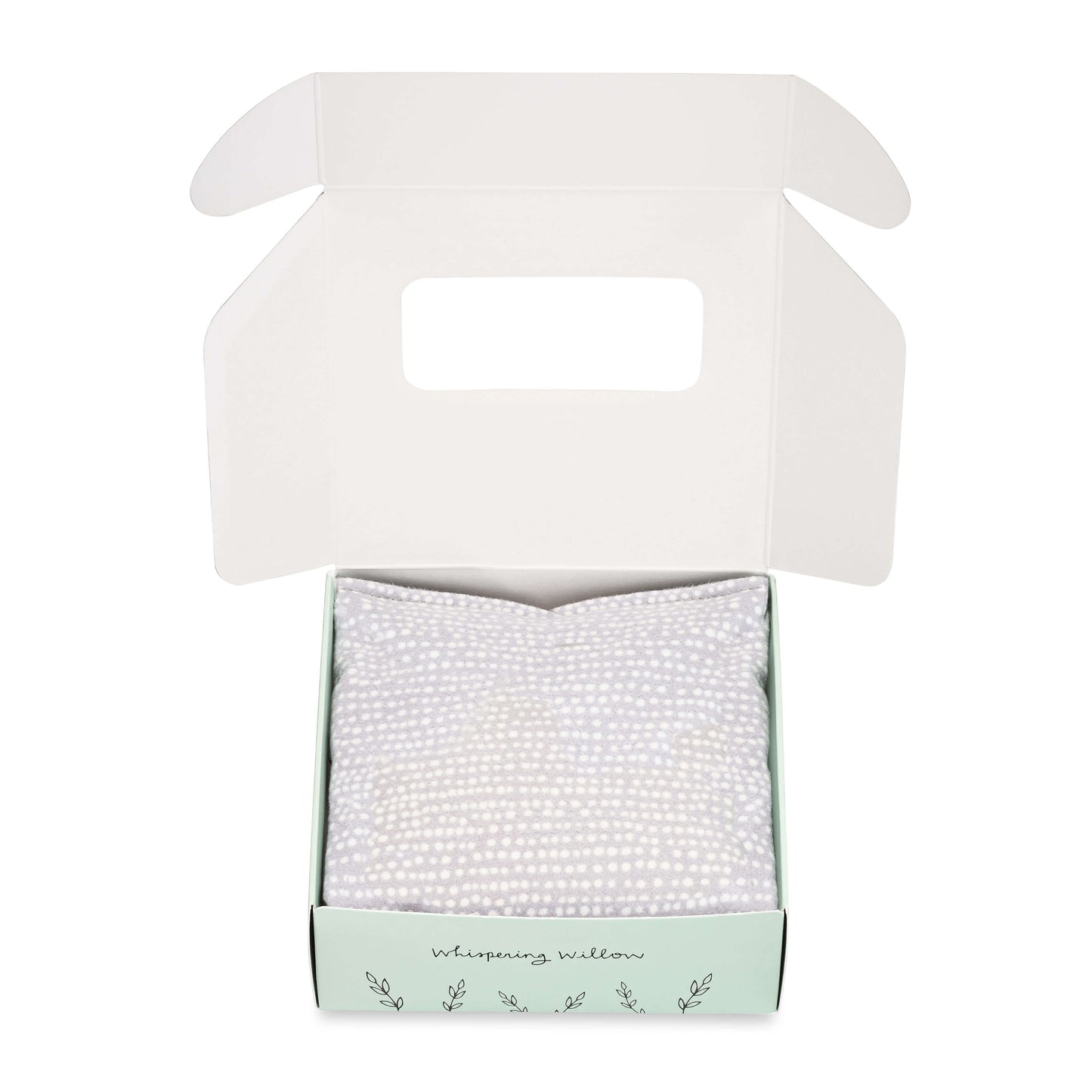 Weighted Eye Pillow - Lavender-Filled - Fern - Can be Heated