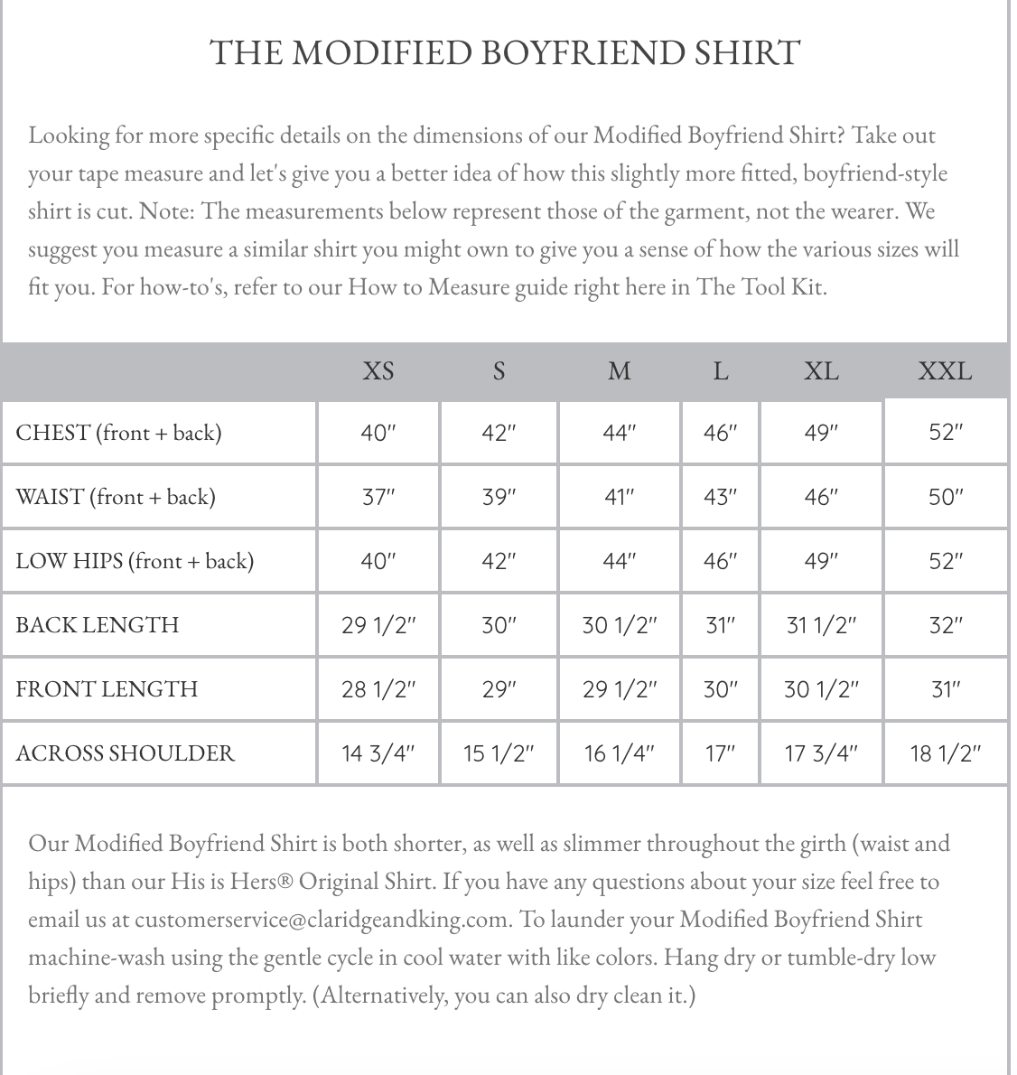 The Modified Boyfriend Shirt in Cadet Blue Oxford