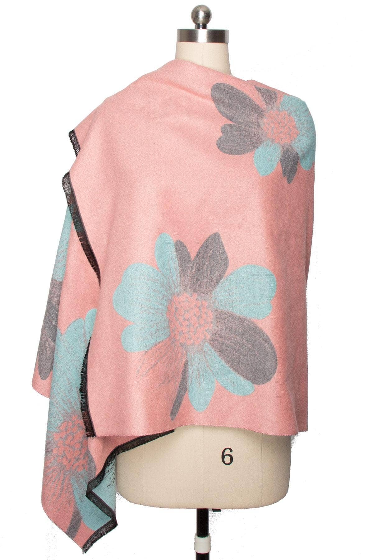 Reversible Floral Scarf