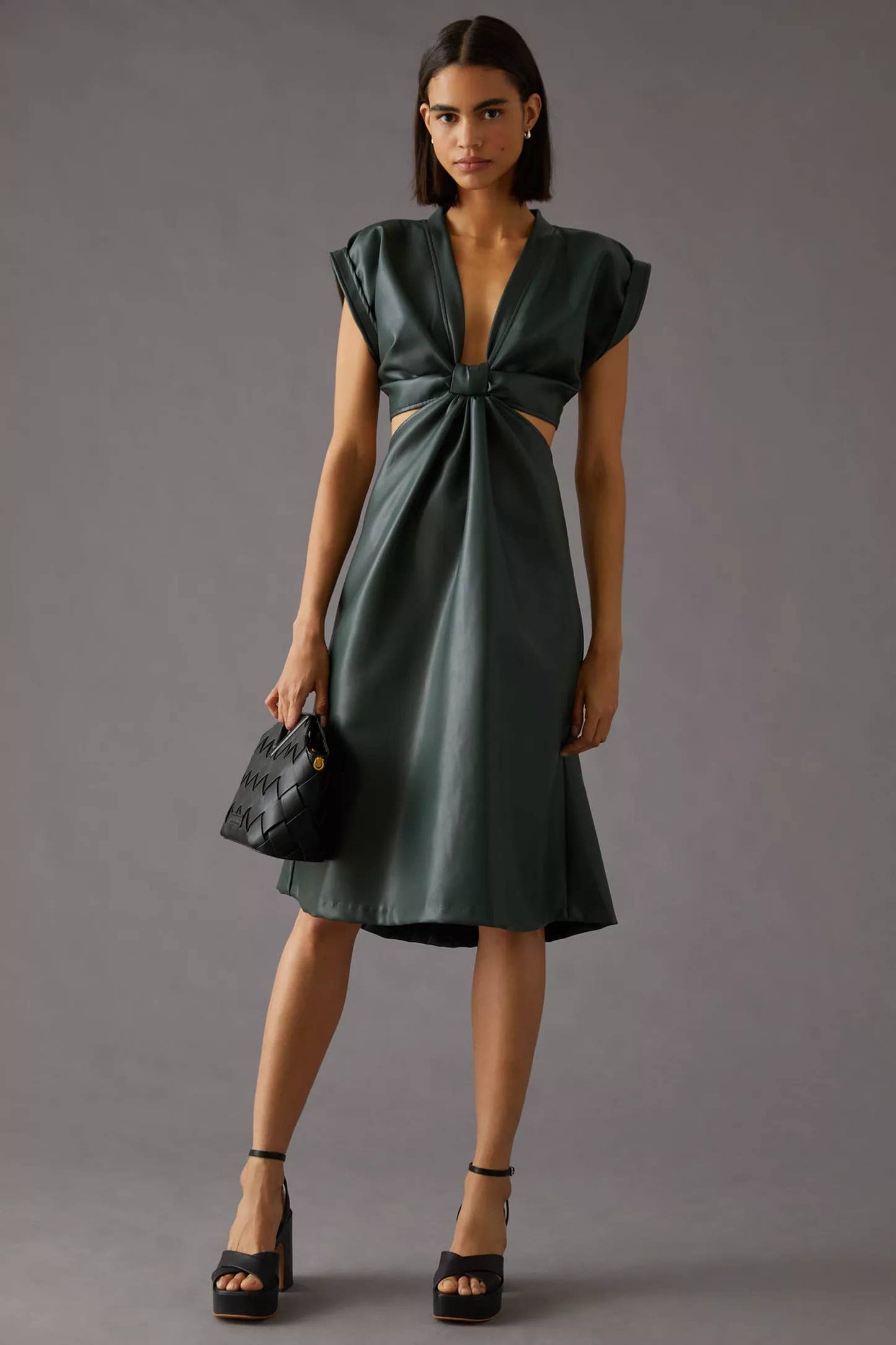 Mini Dress - Vegan Leather