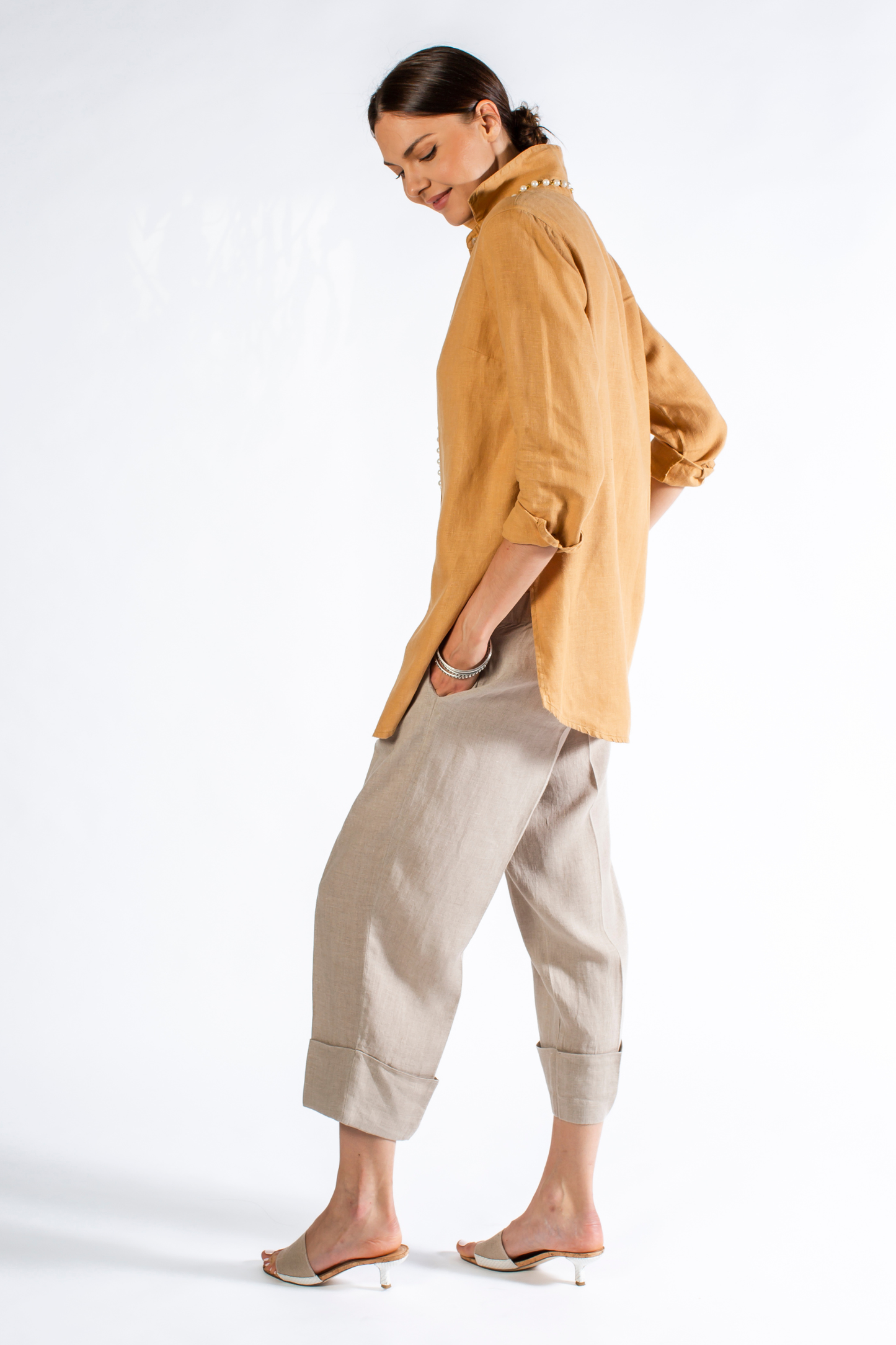 Christina Linen Tunic