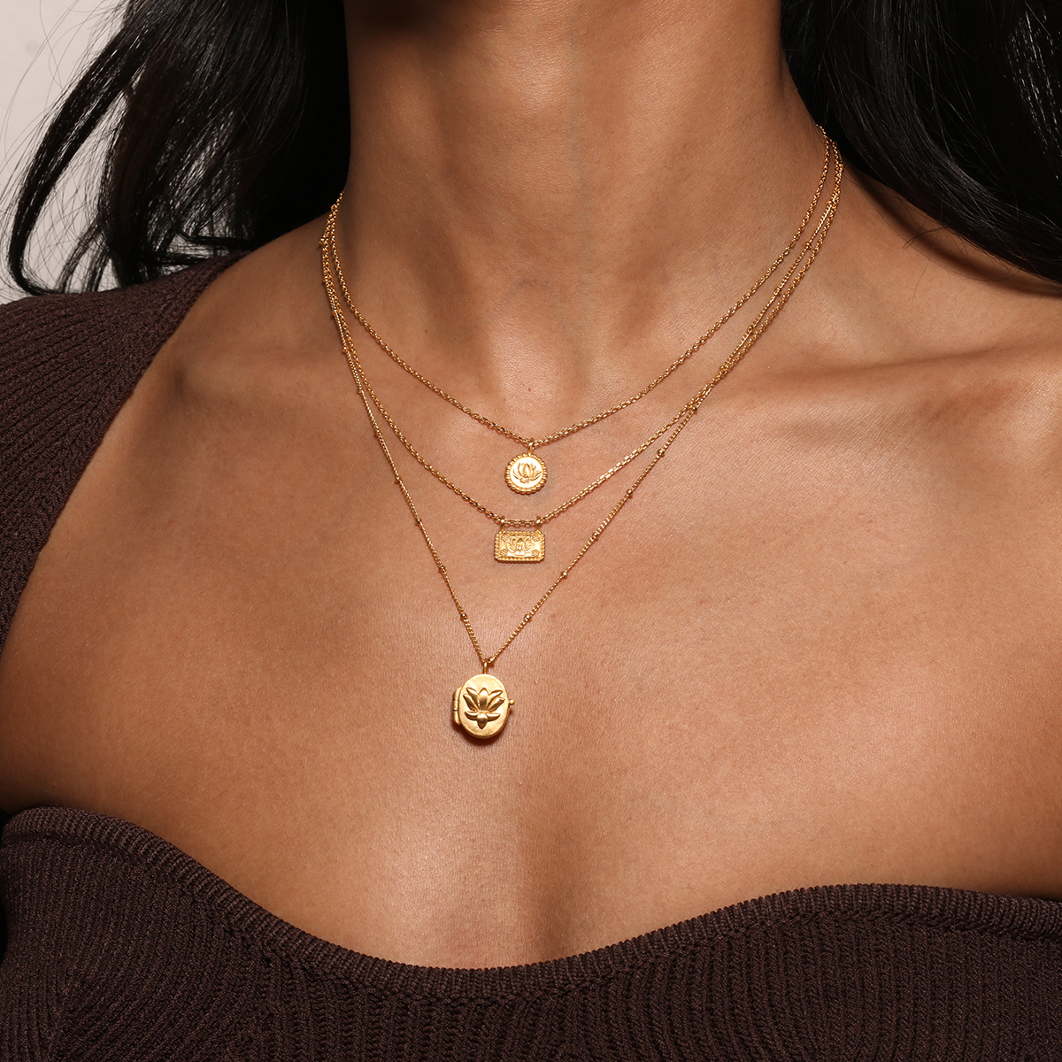 Spring Lotus 2024 - 16" Lotus necklace