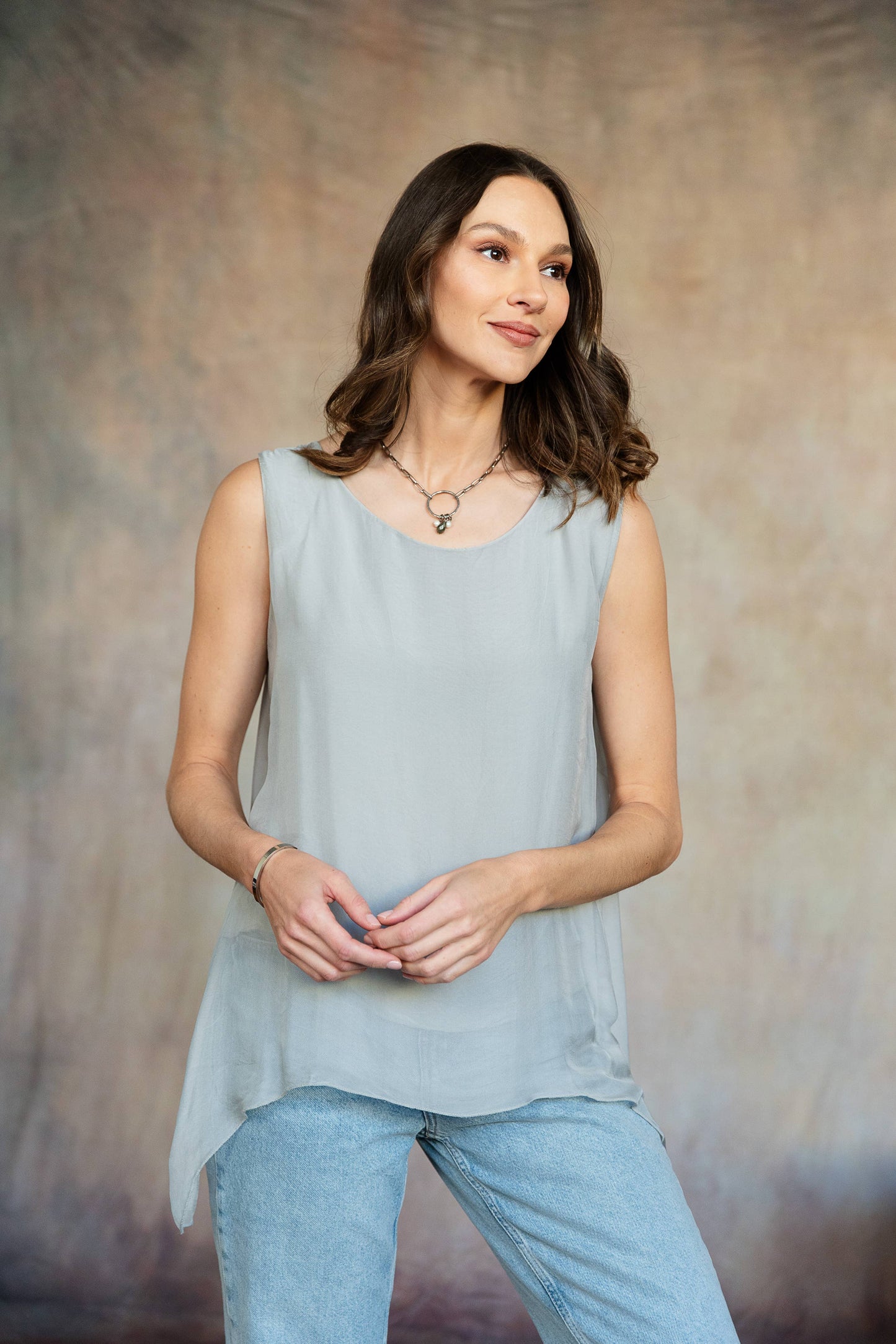 Marianna Italian Silk Top