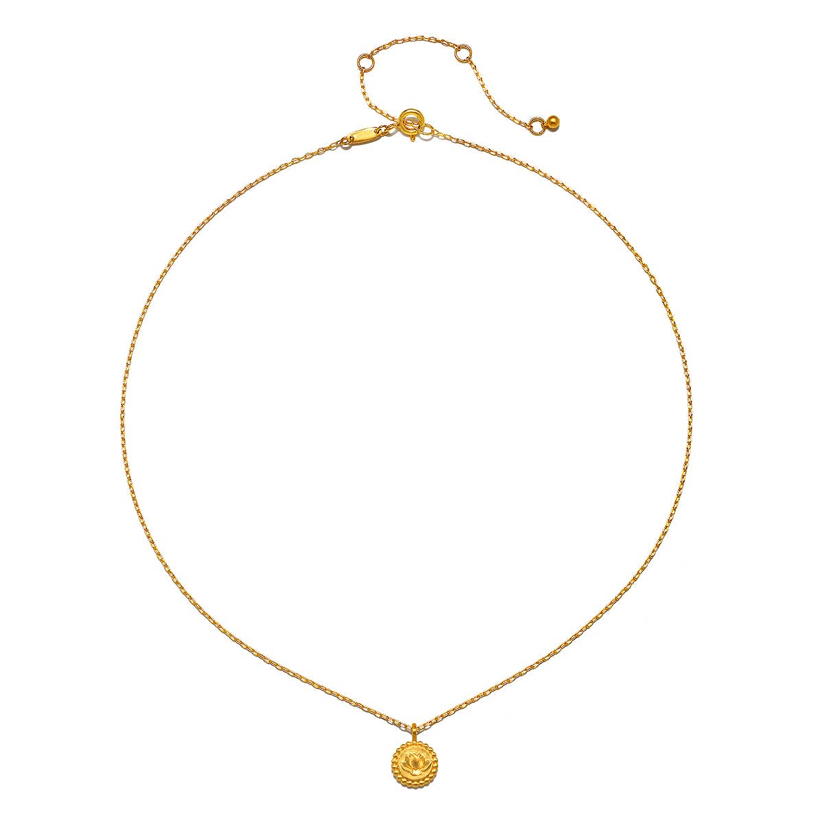 Spring Lotus 2024 - 16" Lotus necklace