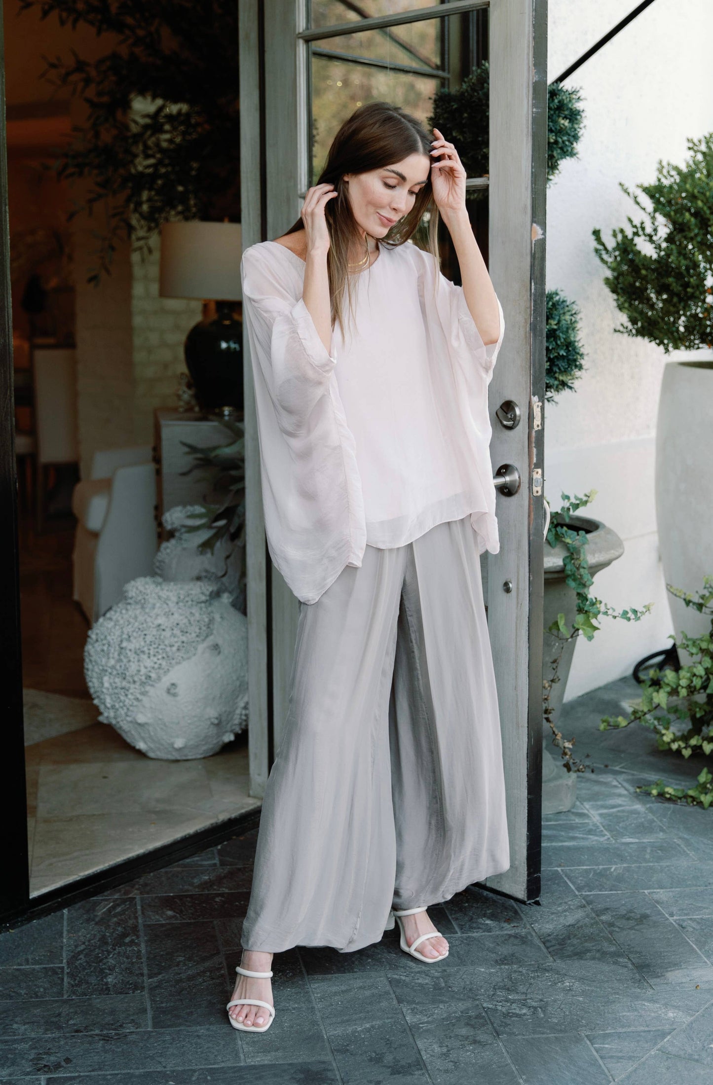 Martina Italian Silk Top