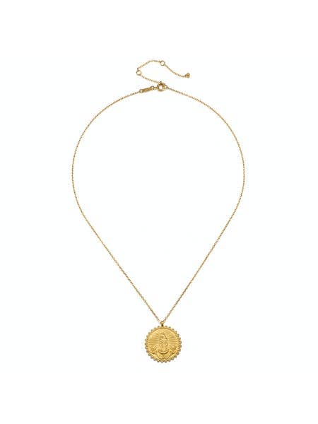 Lady of Guadalupe Necklace with 3" Extension Chain