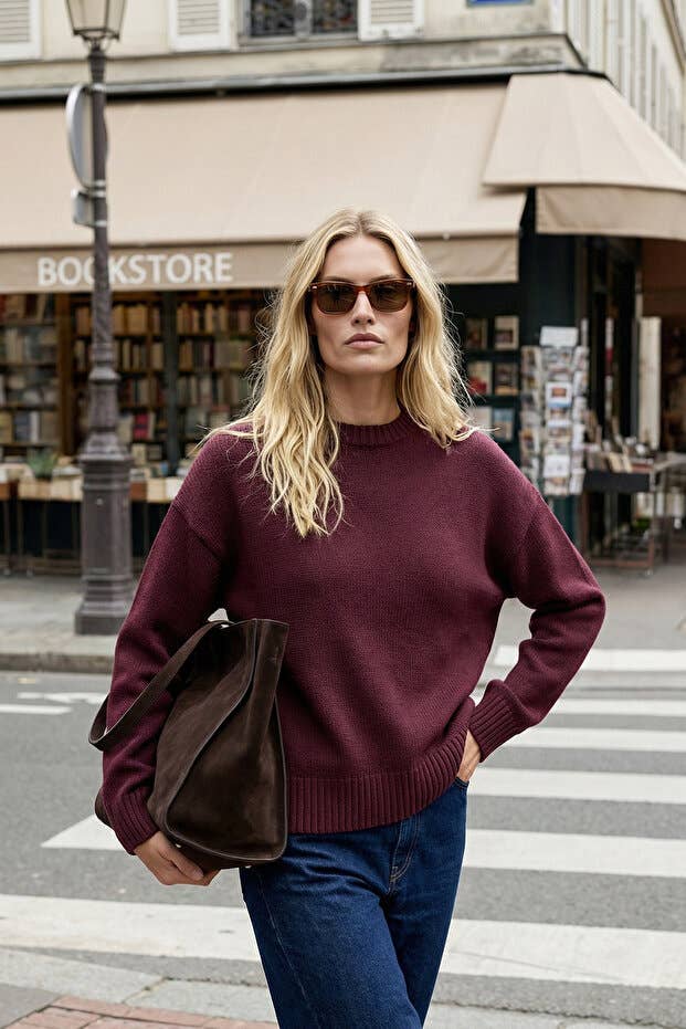 Relaxed Cashmere Oversized Sweater