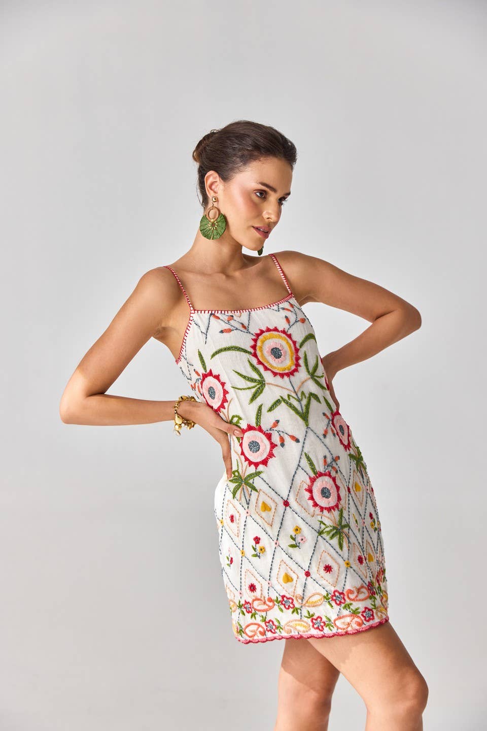 Siena Embroidered Dress