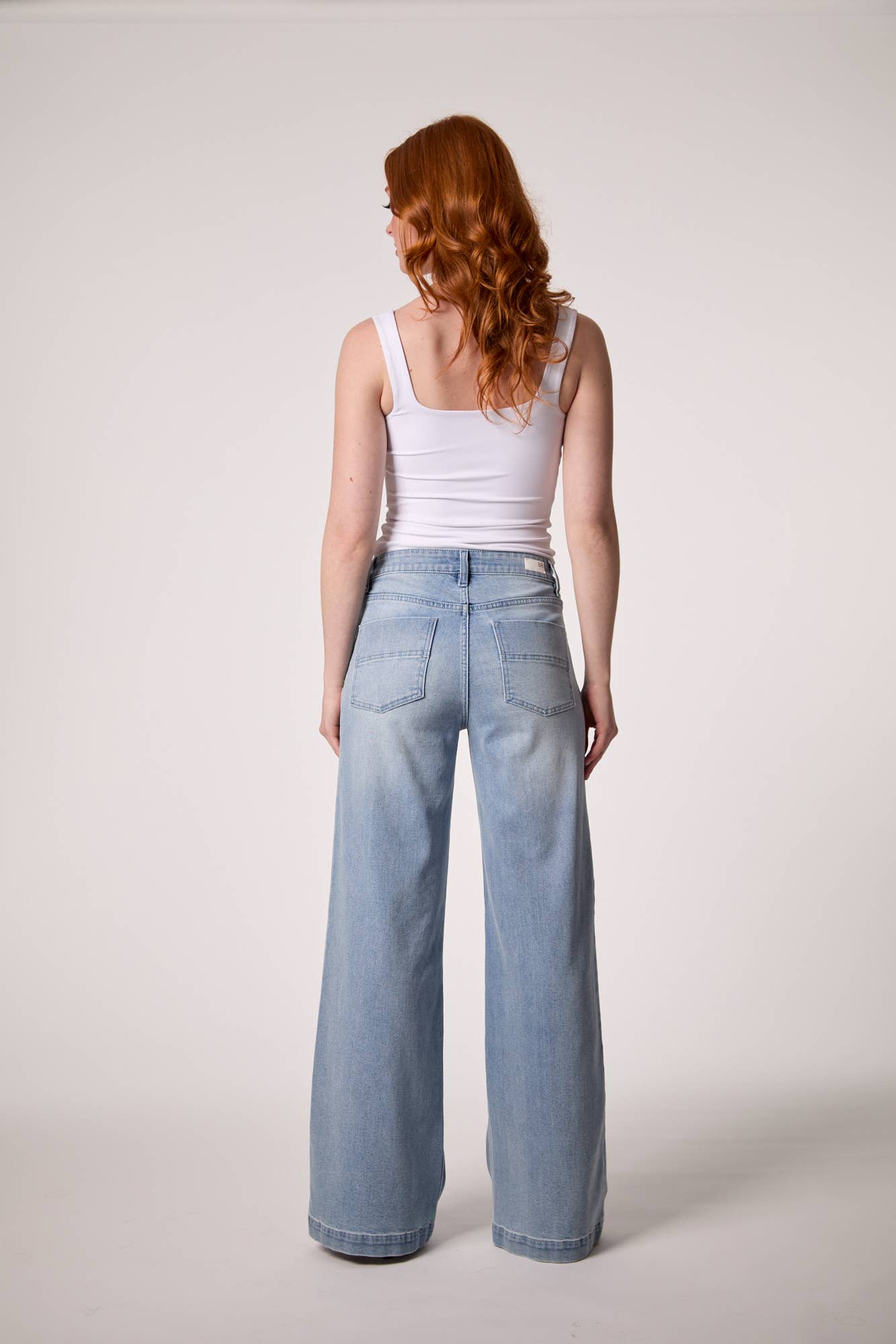 Sailor Mid Rise Wide Leg- Miami