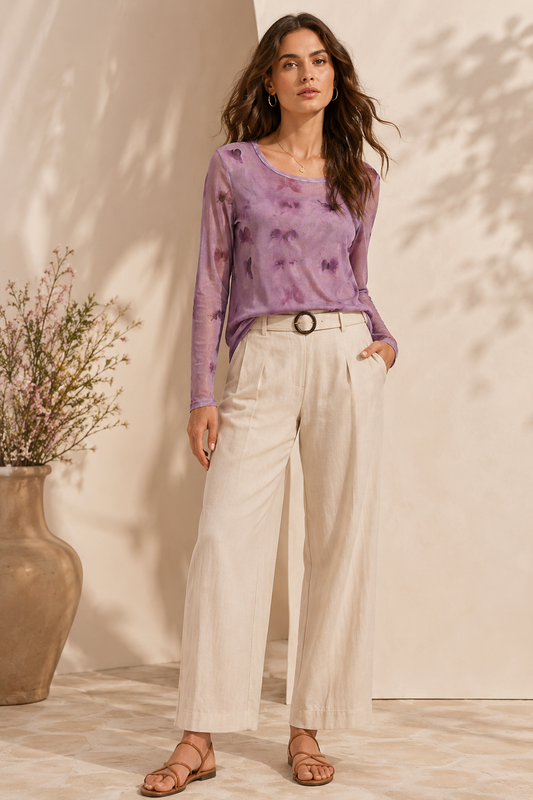 Butterfly Mesh Top