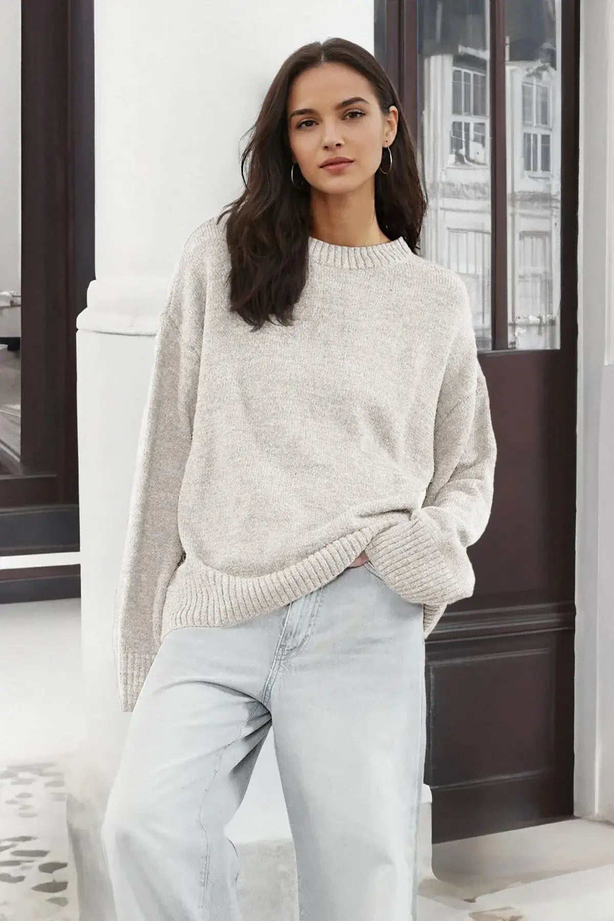 Relaxed Cashmere Oversized Sweater