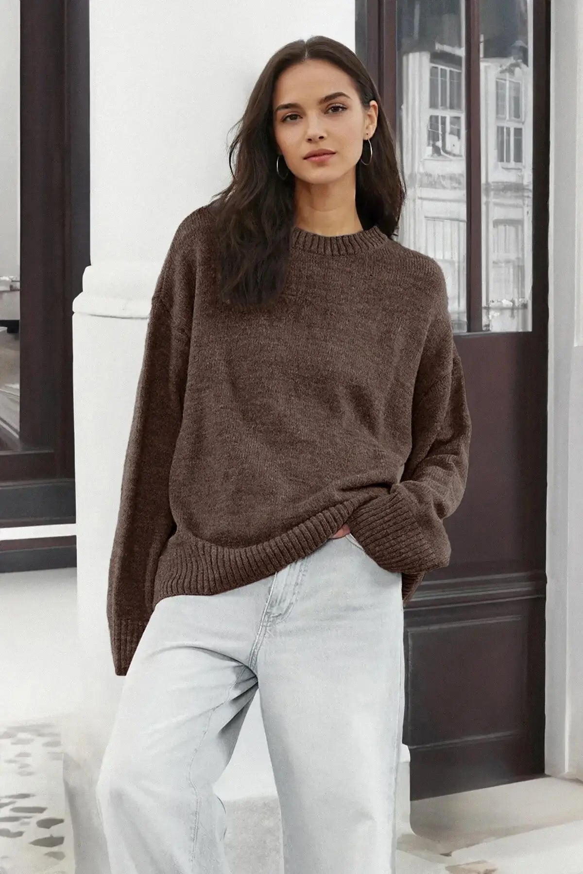 Relaxed Cashmere Oversized Sweater