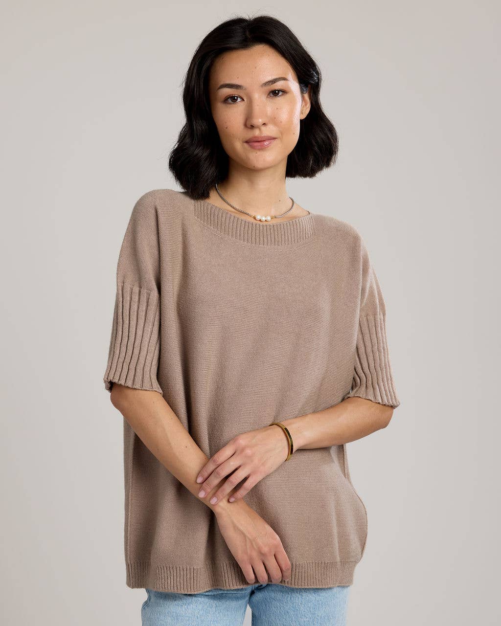 Caterina Short Sleeve Sweater