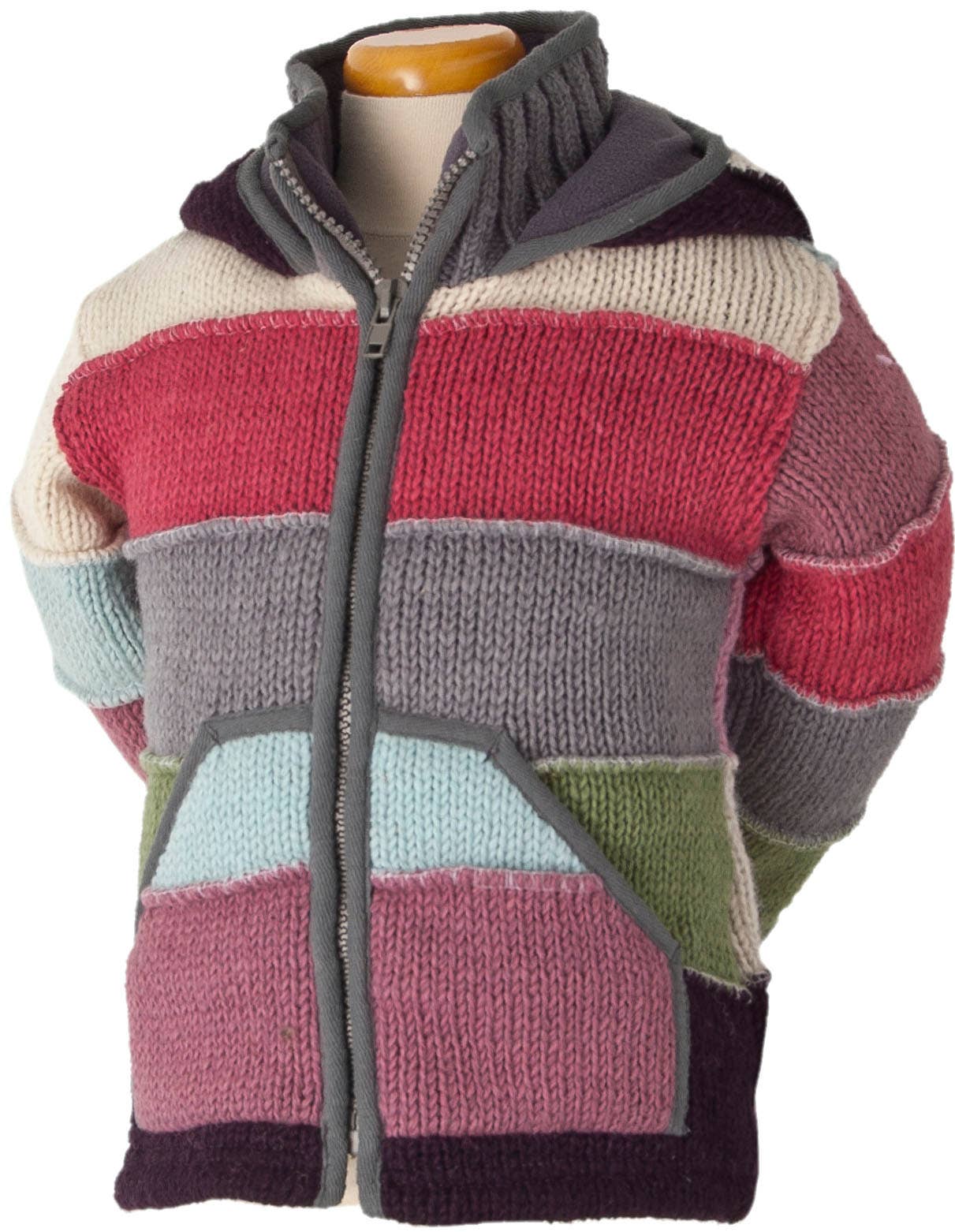 Patches - Kids' wool knit sweater