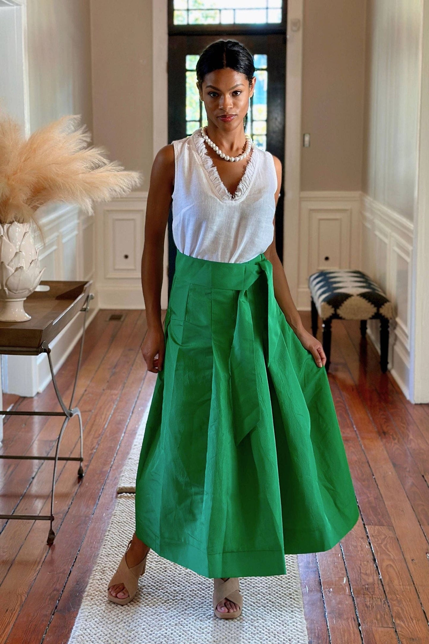 Lizzy Taffeta Skirt