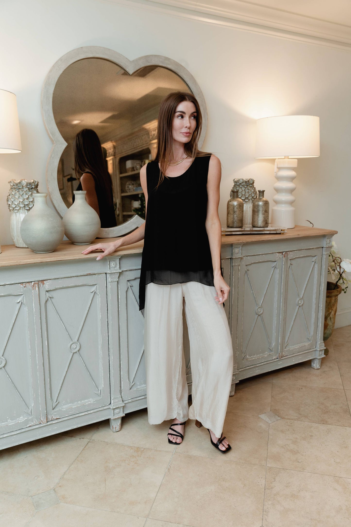 Marianna Italian Silk Top