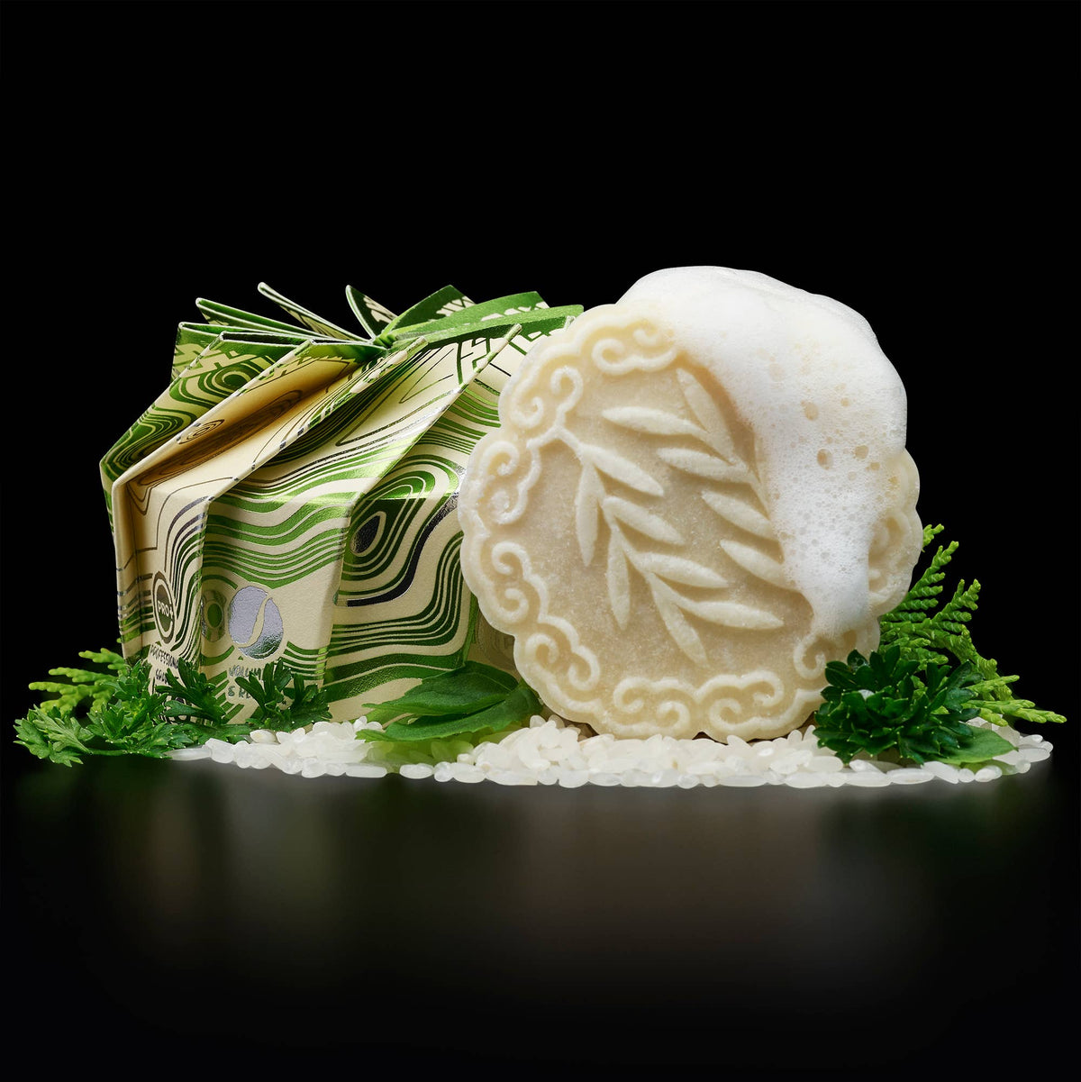Rice Water Shampoo Bar | Tea Tree Mint EO | All Hair