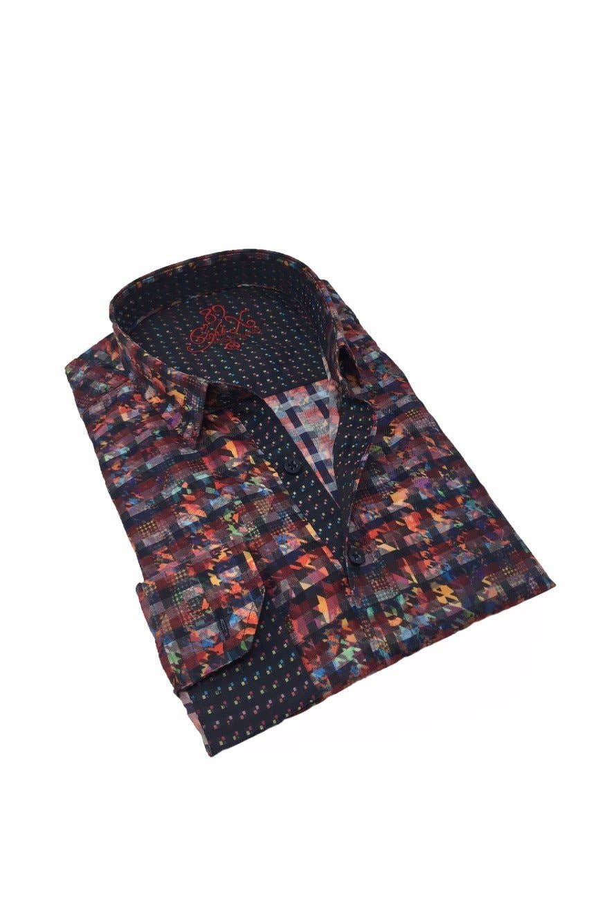 Houndstooth Multi Color Shirt
