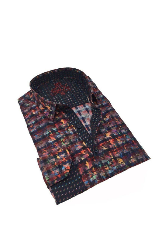 Houndstooth Multi Color Shirt