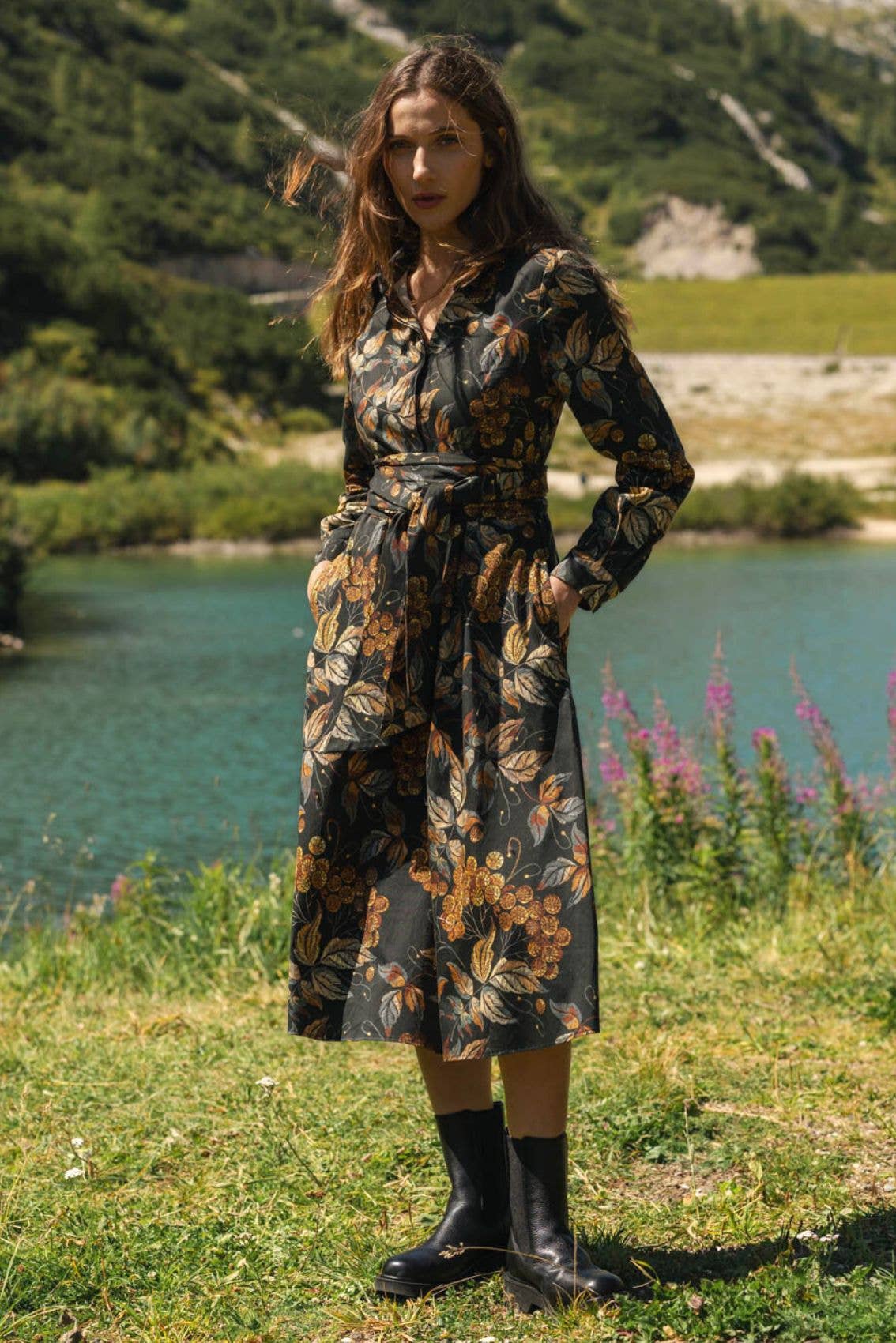 Dress Golden Leaves