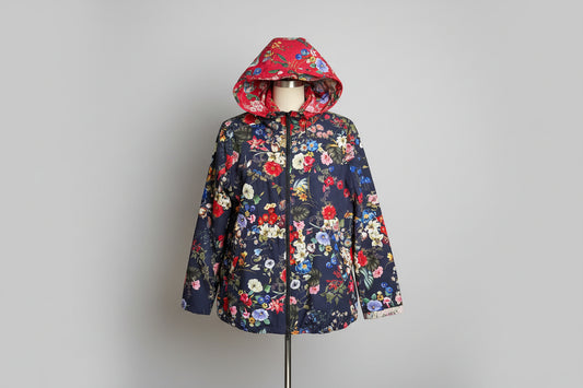 Johnny Was Reversible Botanical Hooded Jacket – Luxury Consignment