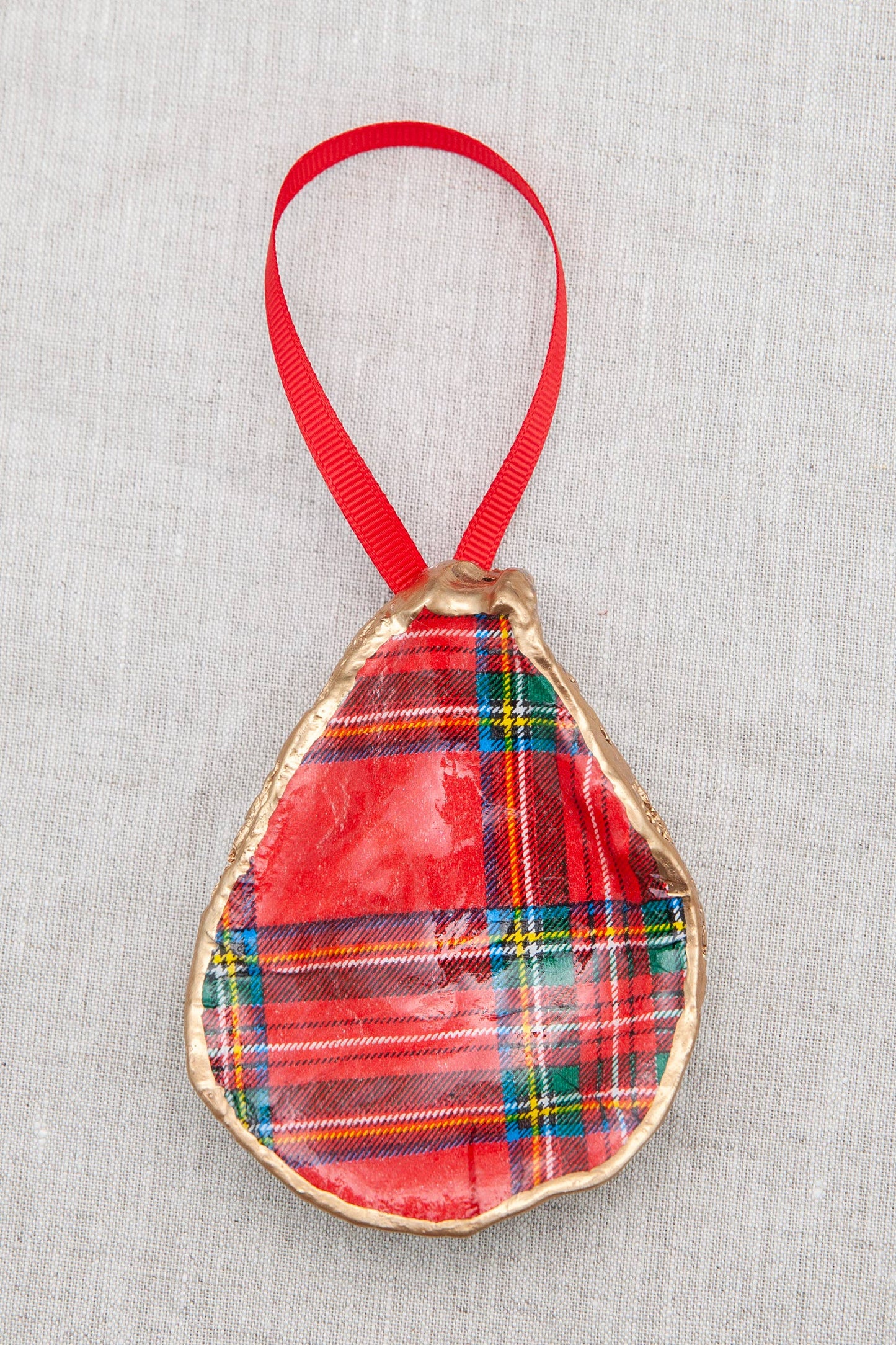 Ornament - Christmas Royal Plaid