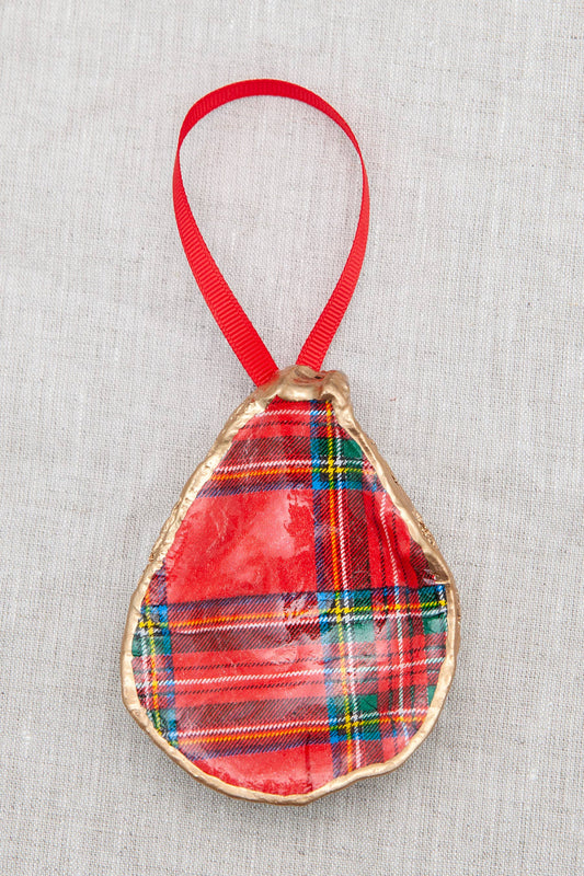 Ornament - Christmas Royal Plaid