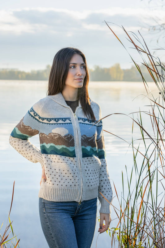 Rockies - women's merino wool knit sweater