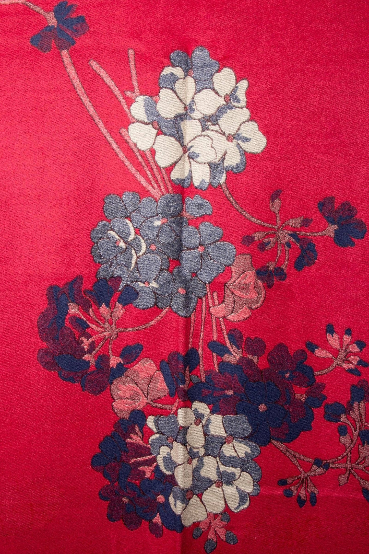 Reverse Floral Garden Printed Neck Scarf