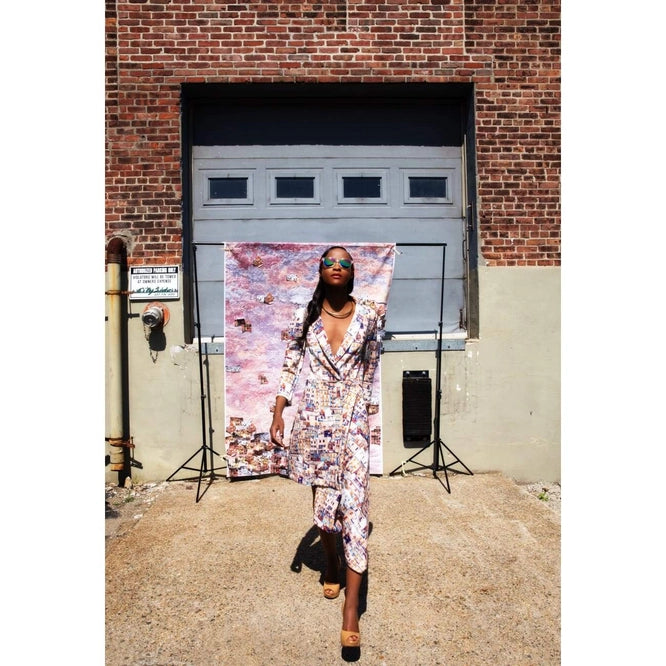 Amalfi Printed Jacket Dress