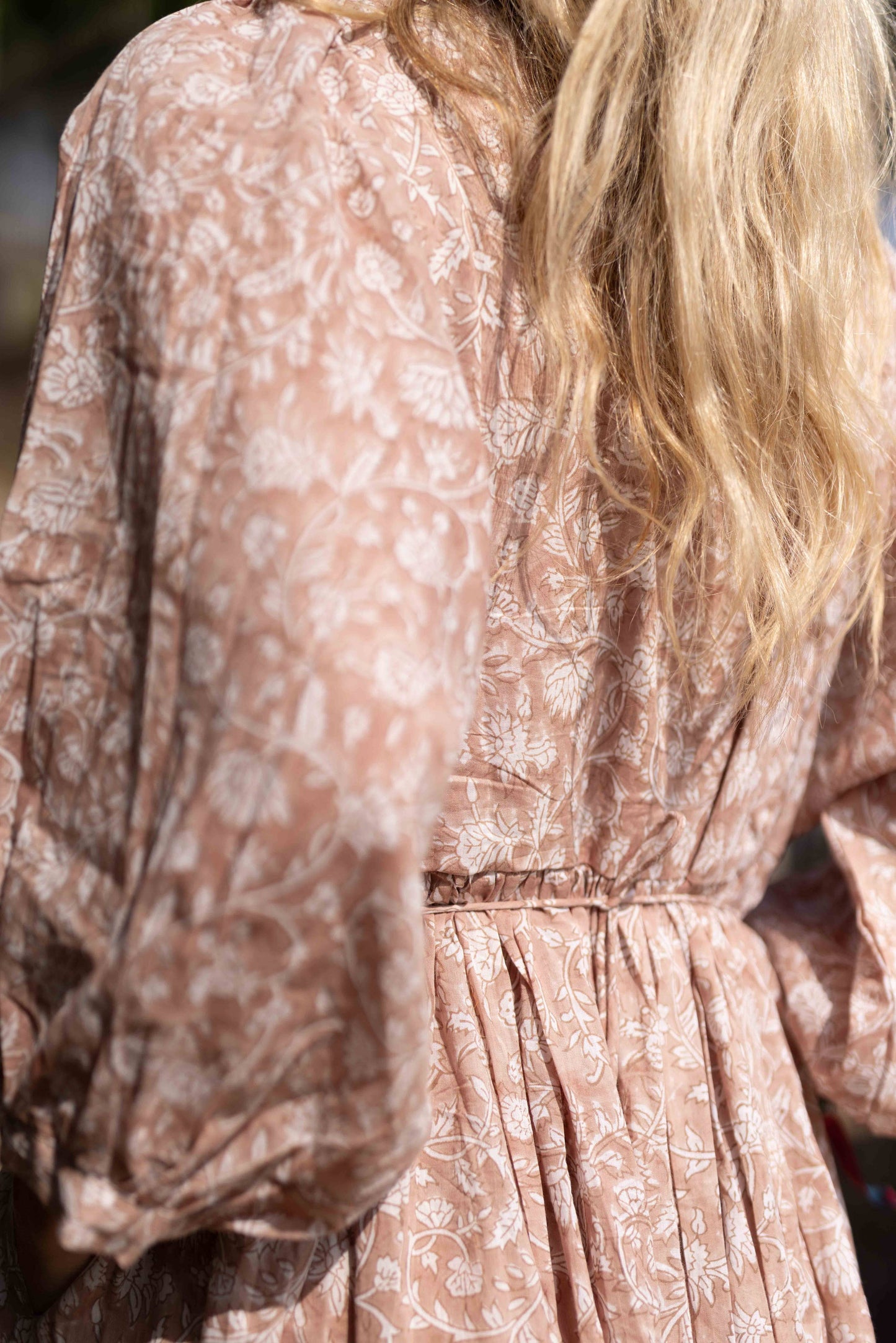 Cotton Venus Midi Dress ~ Ecru