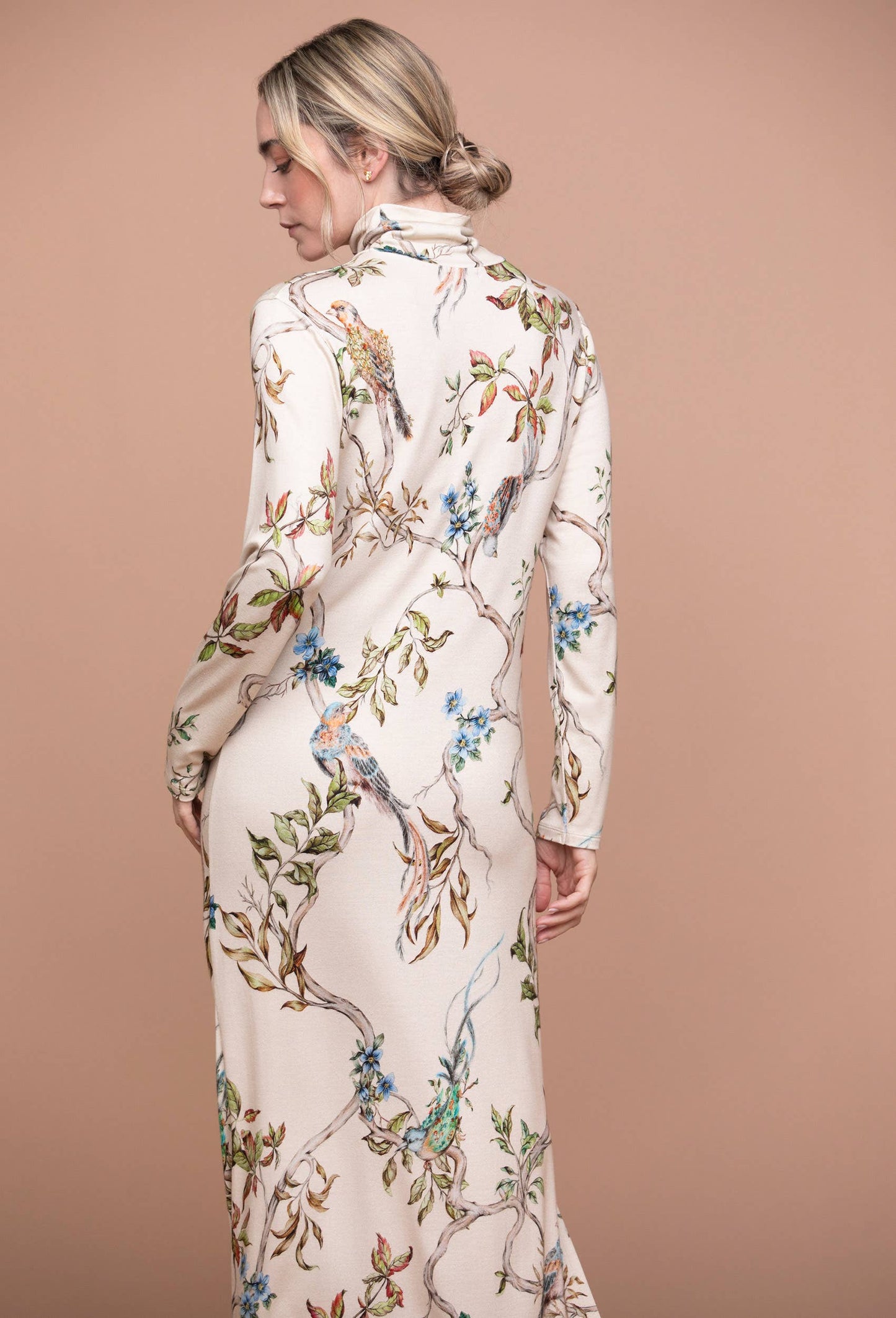 TURTLENECK DRESS BIRDIE