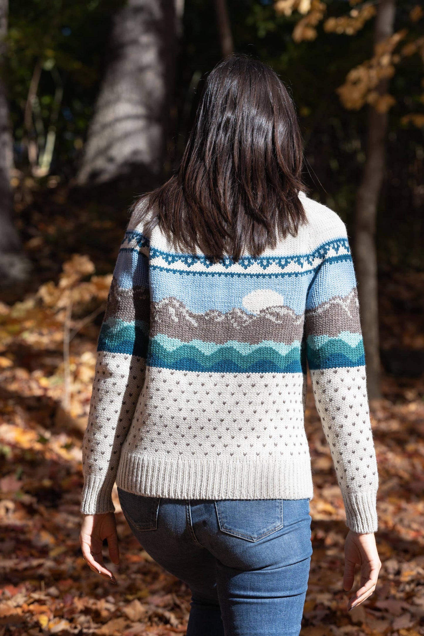 Rockies - women's merino wool knit sweater