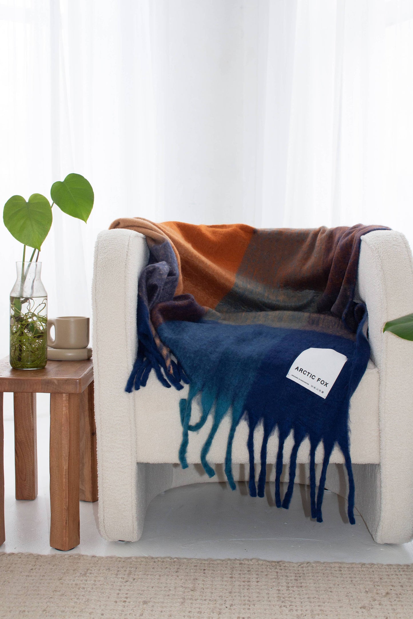 The Reykjavik Throw - 100% Recycled - Tokyo Lights - FW26