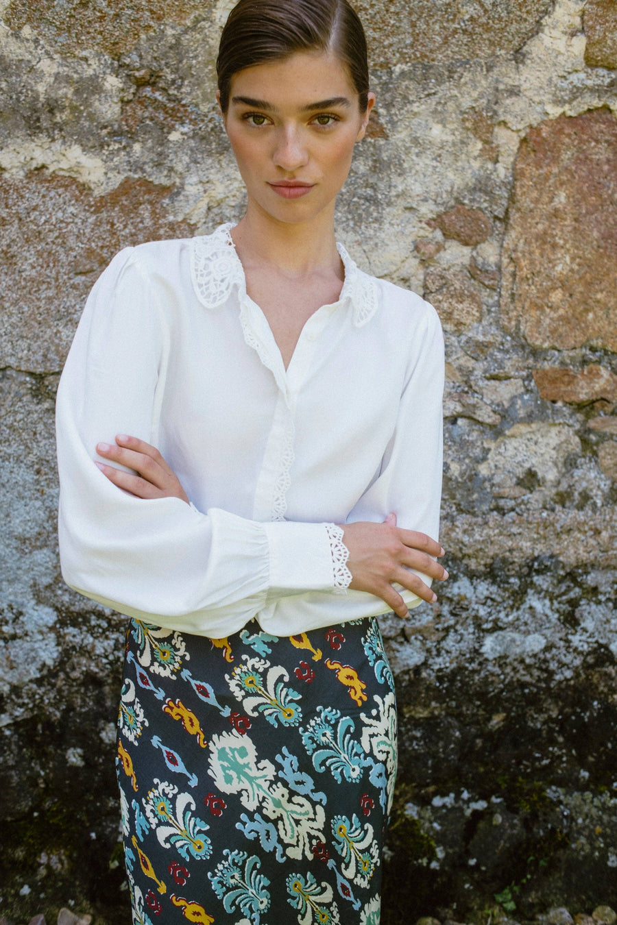 Theresa Blouse Cream