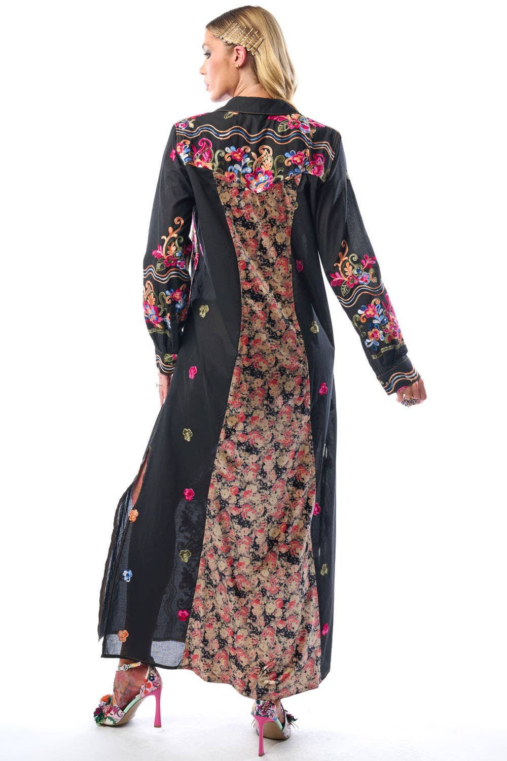 Meadow of Flowers Embroidered