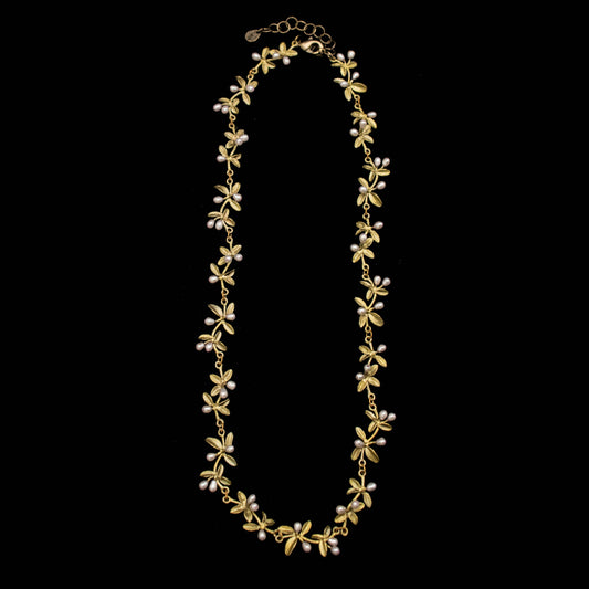 Flowering Thyme 16" Adj. Statement Necklace