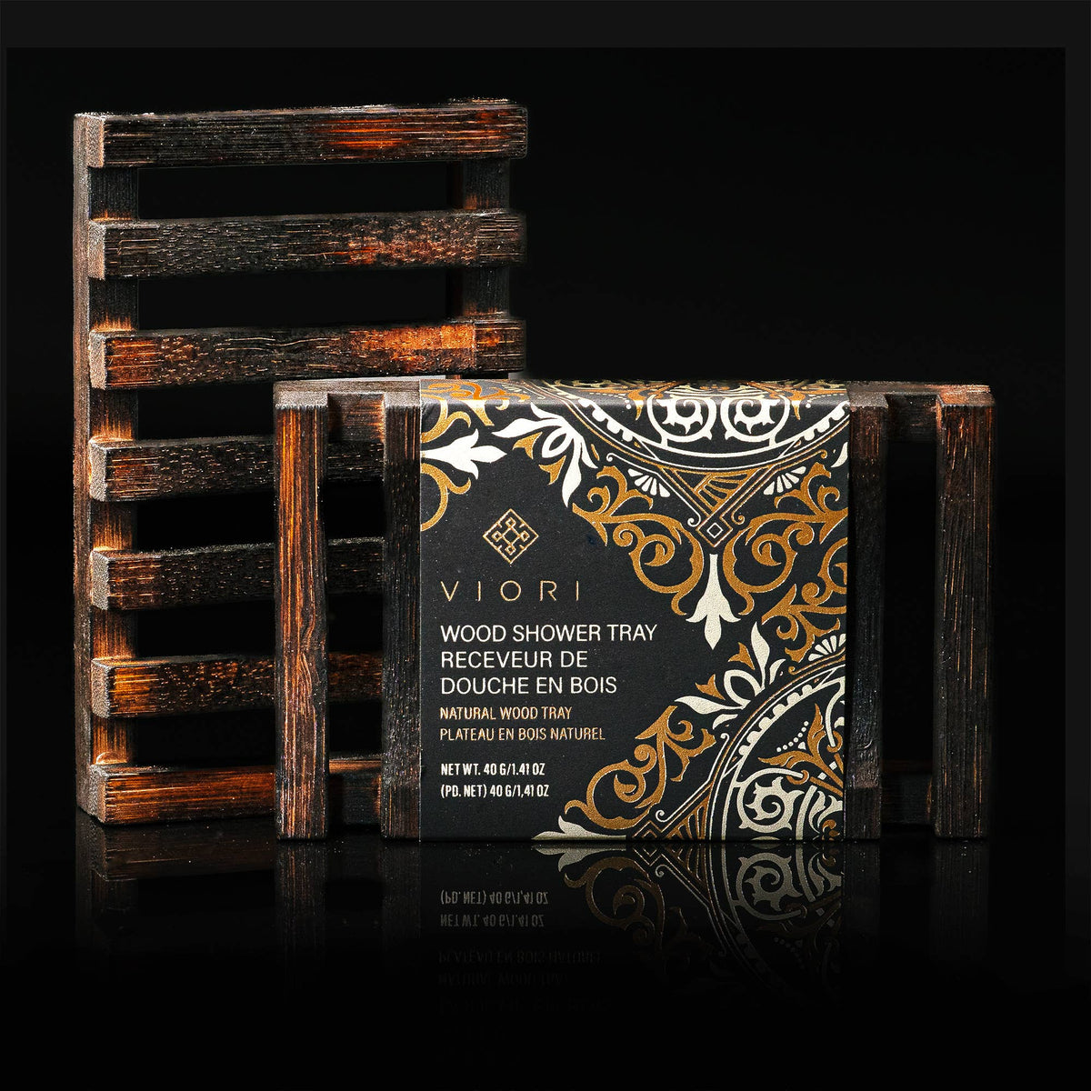 Wooden Soap & Bar Tray Holder