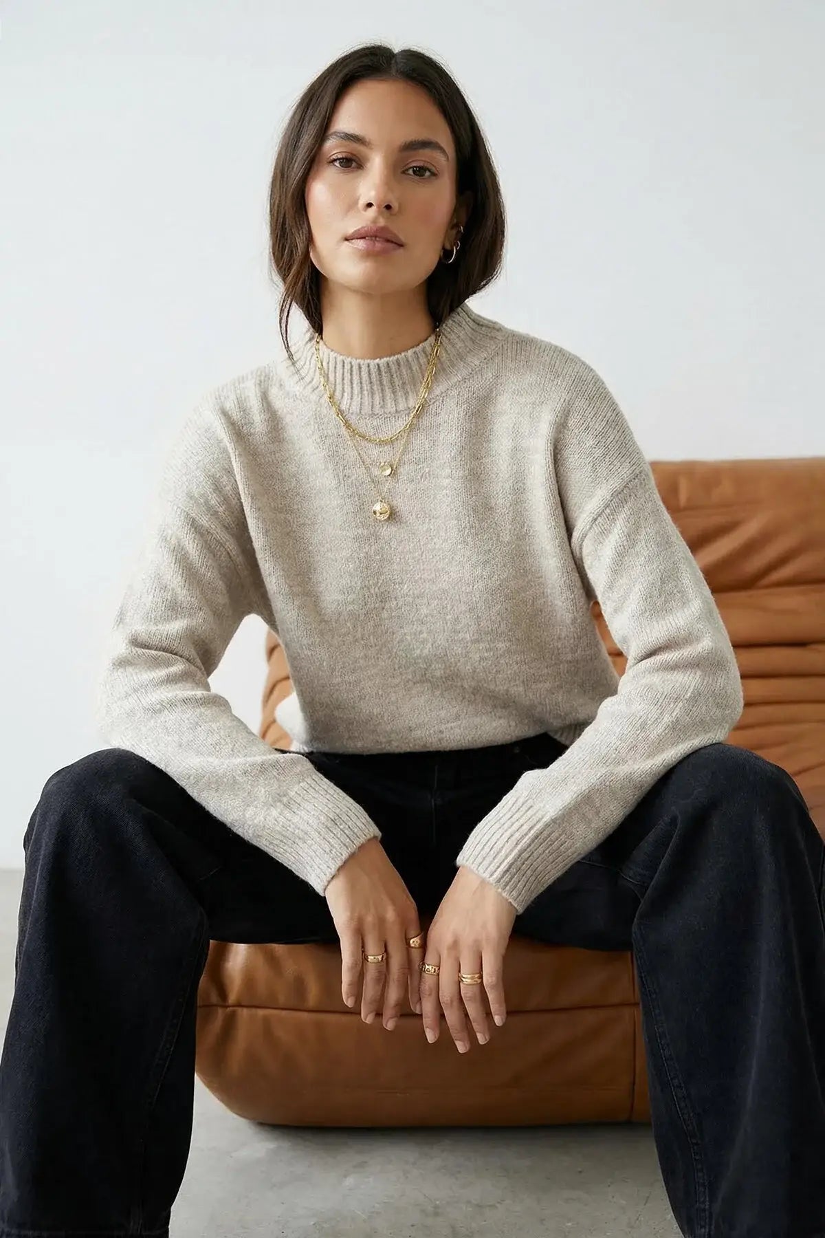 Relaxed Cashmere Oversized Sweater