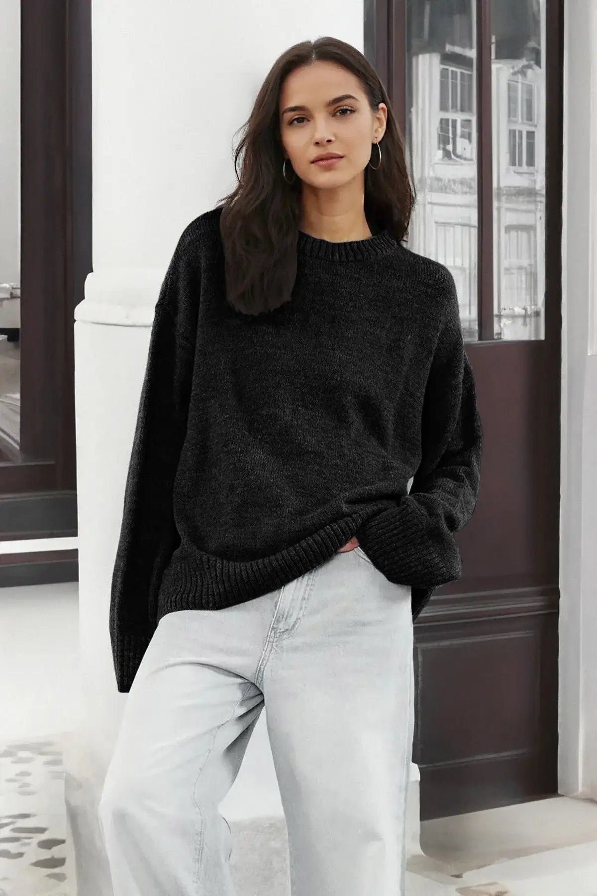 Relaxed Cashmere Oversized Sweater