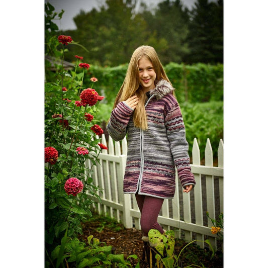 Sophie - girls wool knit sweater