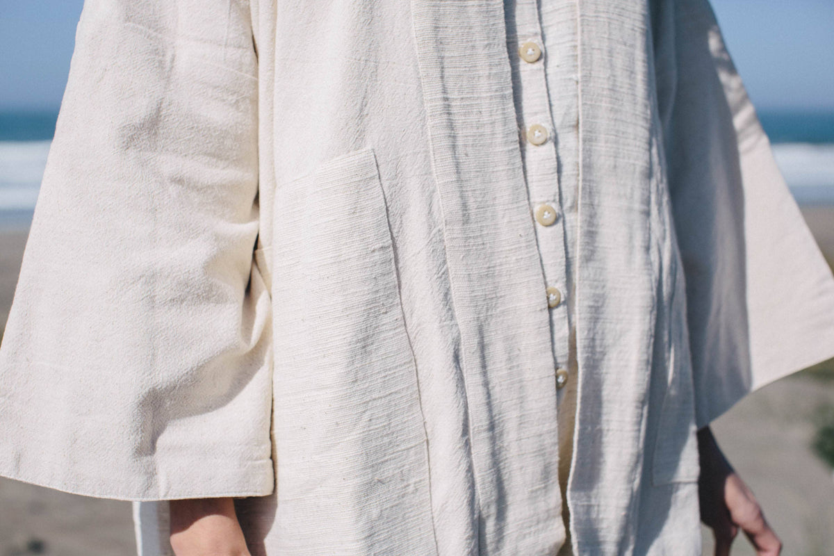 White Coat Inside Dots