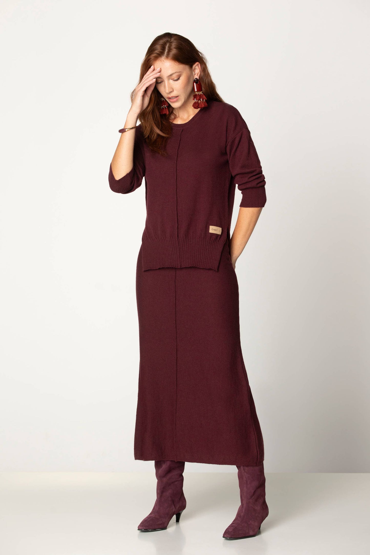 Knit Round Neck Sweater