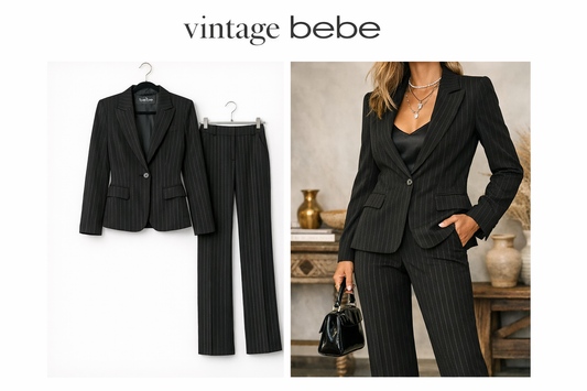Vintage Bebe Pantsuit - Luxury Consignment