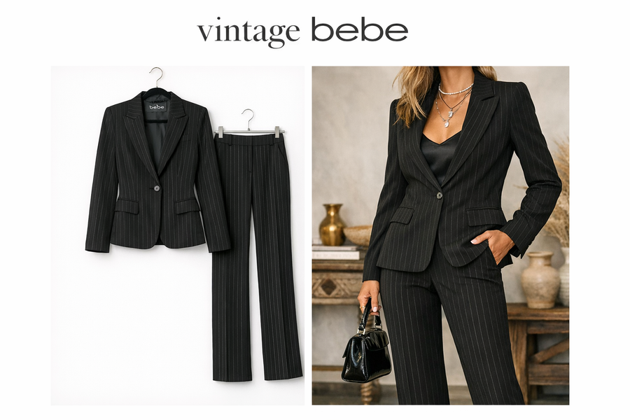 Vintage Bebe Pantsuit - Luxury Consignment