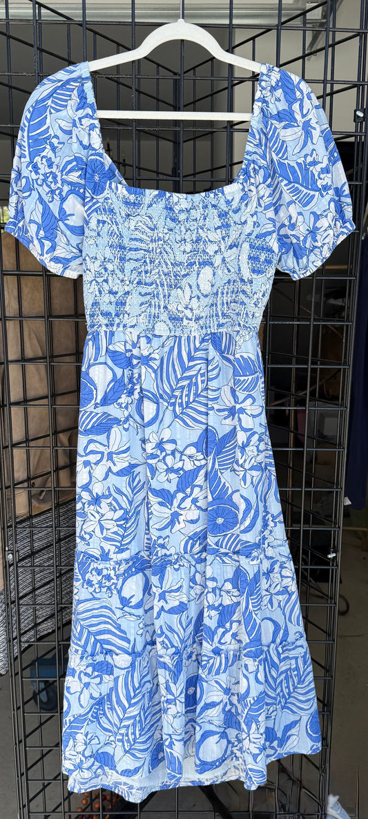 Vineyard Vines - Painted Palm Beach Midi Dress - Luxury Consignment