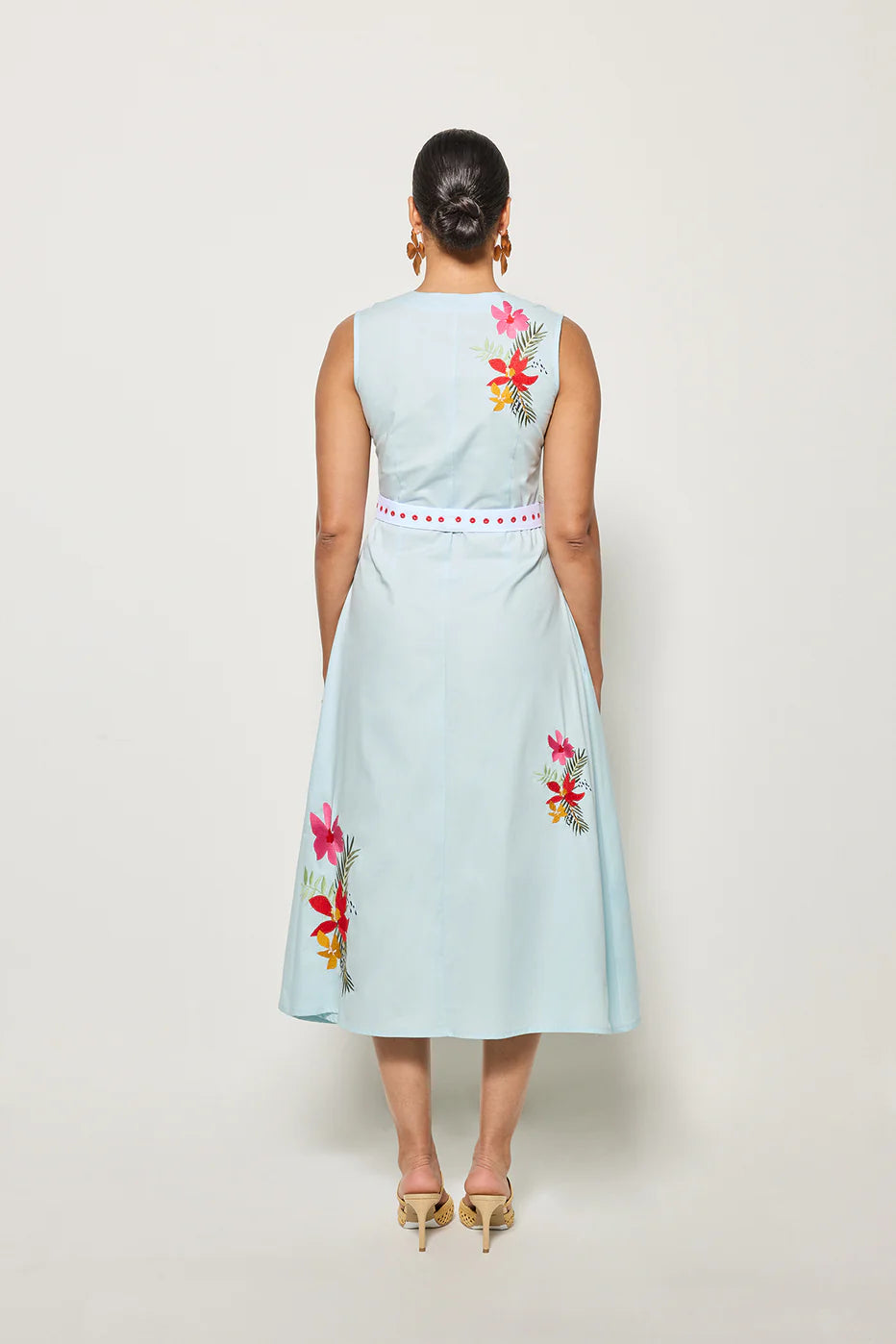 Lesna Dress in Light Lagoon