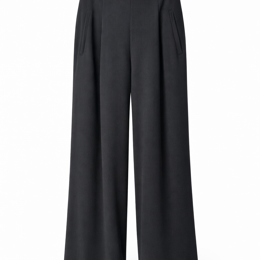 Emanuel by Emanuel Ungaro Tailored Wide-Leg Trousers - Luxury Consignment