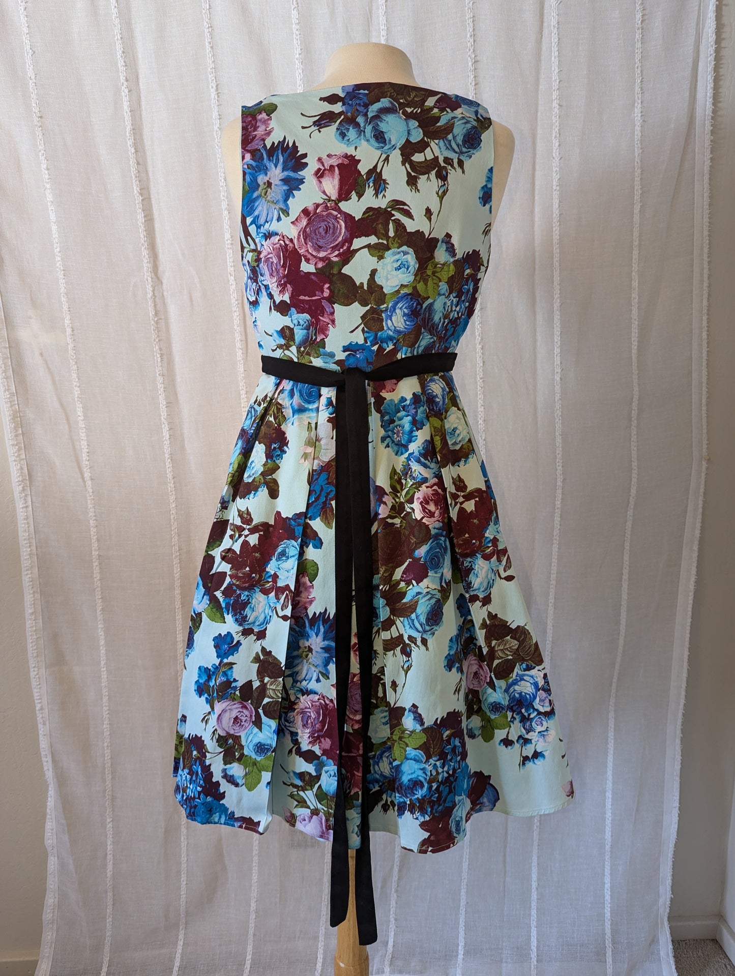 Frock Shop - Floral Cotton Lined Skirt